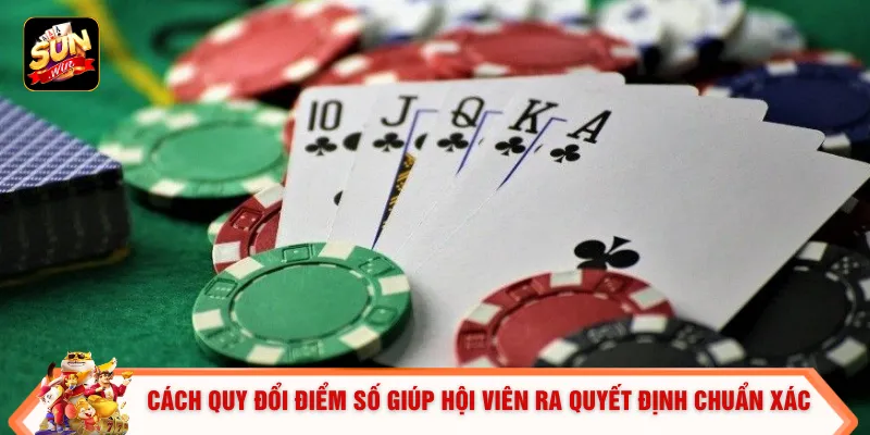Cách quy đổi điểm số giúp hội viên ra quyết định chuẩn xác