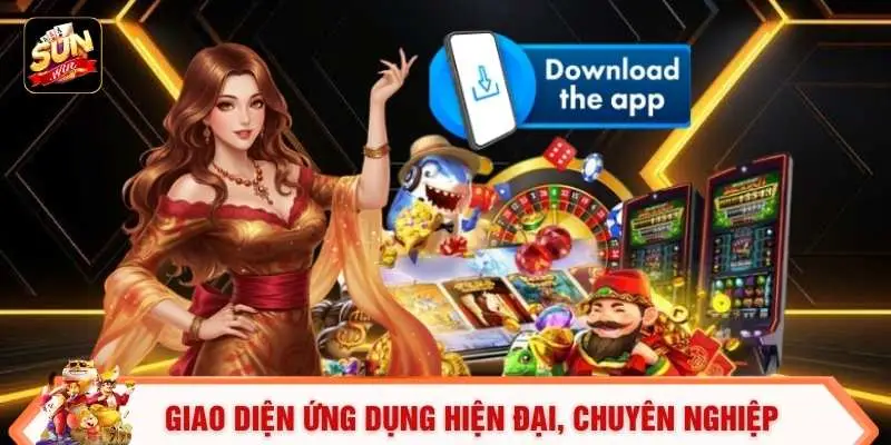 Giao diện ứng dụng hiện đại, chuyên nghiệp