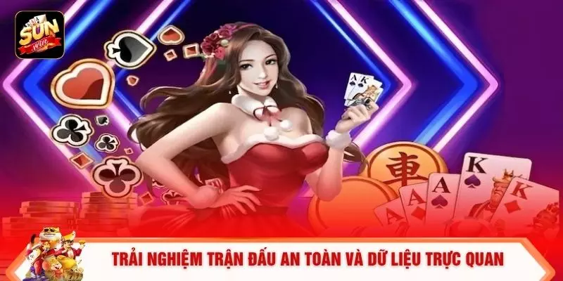 Trải nghiệm trận đấu an toàn và dữ liệu trực quan 